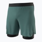 Pantaloni scurți de alergare DYNAFIT Alpine Pro 2IN1 pentru bărbați atlantic