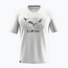 Bărbați Salewa Eagle Geometric T-shirt alb optic