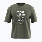 Bărbați Salewa Eagle Outside Loose verde decolorat T-shirt