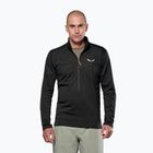 Bluză de trekking pentru bărbați Salewa Puez Cammio Polarlite Half Zip Black Out