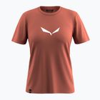 Tricou damă Salewa Solid Dry etruscan red