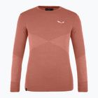 Longsleeve termoactiv pentru copii Salewa Zebru Med Warm AMR etruscan red