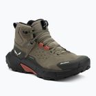 Încălțăminte de trekking pentru femei Salewa Pedroc 2 Leather Mid PTX faded green/dark olive