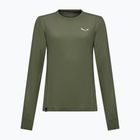 Longsleeve de trekking pentru femei Salewa Puez Dry dark olive