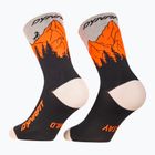 Șosete de schi DYNAFIT Traverse Crew black out ultra orange/4220
