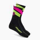 Șosete DYNAFIT Ultra Crew black out ultra yellow/5A30