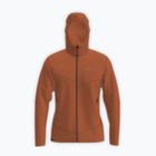 Bluză de trekking pentru bărbați Salewa Puez Rocca Polarlite Hood Bombay Brown