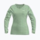 Longsleeve de trekking pentru femei Salewa Puez Melange Dry pastel green melange