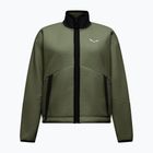 Bluză fleece pentru femei Salewa Fanes Full Zip Faded Green