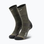 Șosete pentru bărbați Salewa Ortles AM Crew dark olive