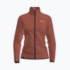 Bluză de trekking pentru femei Salewa Puez Warm Full Zip etruscan red