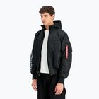 Geacă pentru bărbați Alpha Industries MA-1 D-Tec Sleeve Embroidery Bomber black/reflective