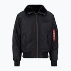 Alpha Industries jachetă pentru bărbați B15-3 TT negru