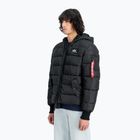 Geacă pentru bărbați Alpha Industries Hooded Puffer Faux Down black