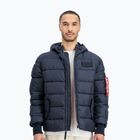 Geacă pentru bărbați Alpha Industries Hooded Puffer Faux Down rep.blue