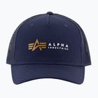 Șapcă pentru bărbați Alpha Industries Label Trucker rep.blue