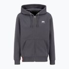 Bluză pentru bărbați Alpha Industries Basic Zip SL vintage grey