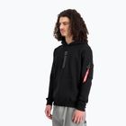 Bluză pentru bărbați Alpha Industries Puff Print Hoodie black