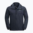 Jack Wolfskin jachetă de ploaie pentru bărbați Stormy Point albastru marin 1111141