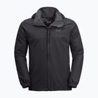 Jack Wolfskin jachetă de ploaie pentru bărbați Stormy Point negru 1111141_6000_002