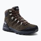 Încălțăminte de trekking pentru bărbați Jack Wolfskin Refugio Texapore Mid khaki/phantom 4049841