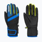 Mănuși de schi pentru copii Reusch Duke R-Tex XT black/brilliant blue/safety yellow