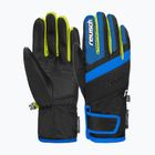 Mănuși de schi pentru copii Reusch Duke R-Tex XT black/brilliant blue/safety yellow