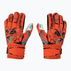 Mănuși de portar pentru copii Reusch Attrakt Solid Finger Support Junior roșu 5372510-3334
