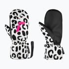 Mănuși de schi pentru copii Reusch Carter R-Tex XT Junior Mitten white/grey leopard
