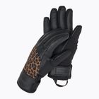 Mănuși de schi pentru femei Reusch Beatrix R-Tex XT black/brown leopard