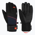 Mănuși de schi Reusch Louis R-Tex XT black/dress blu/fluo red