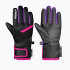 Mănuși de schi pentru copii Reusch Dan R-Tex XT Junior black/pink glo