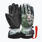 Mănuși de schi pentru copii Reusch Carter R-Tex XT blck/silver/fluo red