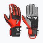 Mănuși de schi pentru bărbați Reusch Ultra black/fluo red