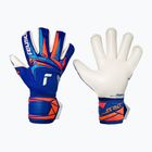 Mănuși de portar Reusch Attrakt Gold X Roll Finger sharp blue/white/shocking orange