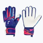 Mănuși de portar pentru copii Reusch Attrakt Grip Junior sharp blue/white/shocking orange