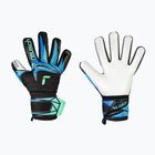 Mănuși de portar pentru copii Reusch Attrakt RE:GRIP NC Junior black/ocean light
