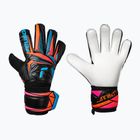 Mănuși de portar Reusch Attrakt Solid black/aqua blue/shocking orange