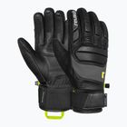 Mănuși de schi Reusch Profi SL black/dark granite/safety yellow
