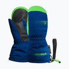 Mănuși de schi pentru copii Reusch Maxi R-Tex XT Mitten surf the web/green gecko