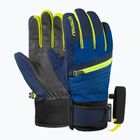 Mănuși de schi pentru copii Reusch Leo R-Tex XT black/imperial blue/safety yellow