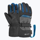 Mănuși de schi pentru copii Reusch Rocket GORE-TEX black/black melange/brilliant blue