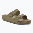 Papuci BIRKENSTOCK Arizona Suede Regular faded khaki