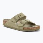 Papuci BIRKENSTOCK Arizona Suede Narrow faded khaki