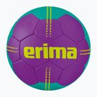 Minge de handbal pentru copii ERIMA Pure Grip Junior purple/columbia mărimea 0