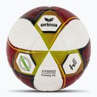 Minge de fotbal ERIMA Hybrid Training 2.0 red/lime mărime 4