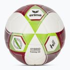 Minge de fotbal ERIMA Hybrid Training 2.0 size 4 metallic red/silver/lime