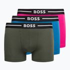 Hugo Boss Trunk Bold boxeri pentru bărbați 3 perechi negru 50490888-970