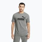 Tricou pentru bărbați PUMA Ess Logo Tee medium gray heather