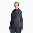 Hanorac pentru femei Jack Wolfskin Baiselberg Hooded FZ graphite